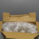 Kritkin 200 Pcs Dessert Cups with Spoons Small Plastic Goblets Disposable Parfait Pudding, Mousse, Appetizer Cups Set for Wedding Valentine's Day Party(Goblet, Gold Glitter)