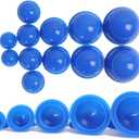 12 Pcs Silicone Massage Cupping Set Vacuum Cupping Acupuncture Cupping Therapy Set Professional Body Massage Cup Set Vacuum Massage Cupping for Pain Relief Muscle Relaxation,Pack of 12