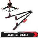 Split Machine for Flexibility with Trainer APP  Adjustable 3 Bar Leg Stretcher to Boosts Range of Motion, Leg and Groin Flexibility with Split Stretcher Machine Timer, for Martial Arts, MMA, Yoga