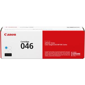 Canon Genuine Toner, Cartridge 046 Cyan (1249C001), 1 Pack, for Canon Color imageCLASS MF735Cdw, MF733Cdw, MF731Cdw, LBP654Cdw Laser Printers 