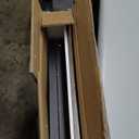 Small Standing Desk Adjustable Height, Mobile Stand Up Desk with Wheels, 32 Inch Portable Rolling Desks Conference Room Tables for Walking Pad Treadmill Wood Rustic