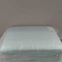 HARBOREST Outdoor Chair Cushions Set of 4, Water Resistant Patio Chair Cushions with Ties, Square Corner Outdoor Seat Cushions for Patio Furniture, 18.5"x16"x3", Teal