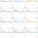 3 x GuassLee Desk Calendar 2026, 18-Month Hanging Desk/Wall Calendar From 2026 Jan-2027 Jun, 14" X 11" Monthly Planner with Thick Paper For Office Home School Desk Organizing
