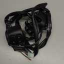 BHB Motorcycle 1" Handlebar Switches Control and Wiring Harness Compatible with Harley Softail 1996-2012 Dyna Sportster V-Rod (Black)