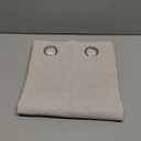 H.VERSAILTEX Linen Blackout Curtains 54 Inches Long 100% Absolutely Blackout Thermal Insulated Textured Linen Look Curtain Draperies Anti-Rust Grommet, Energy Saving with White Liner, 2 Panels, Stone