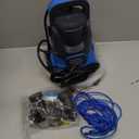 Sump Pump 1HP Submersible Water Pump 3700GPH Electric Portable Transfer Water Pump for Pool Draining Basement, Blue