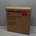 George Foreman 4-Serving Removable Plate Electric Grill and Panini Press, George Tough Non-Stick Coating, Drip Tray Catches Grease, Black