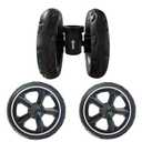 ROODO 3 Wheel Pet Stroller Dedicate Wheel Set,Original,Fast disassembly,Replacement and Installation,No Additional Tools are Required