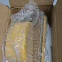 THE Butter Dish  Matte Ceramic Butter Keeper with Lid for Countertop Use  2-Piece Round Design for Standard Butter Sticks  Microwave & Dishwasher Safe (Mustard) (One Size)