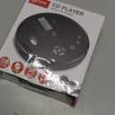 GPX PC332B Portable CD Player with Anti-Skip Protection, FM Radio and Stereo Earbuds - Black