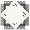 SilhouEase SE8 Magnetic Exhaust Fan Cover & Removable Return Vent, Flush Mount Panel for Ceilings & Walls, Moisture Resistant, Easy Access, Paintable, for Home & Commercial Use (8" x 8")