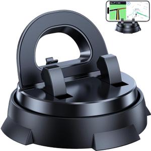 2026 New Stable Anti Slip Car Phone Holder, 360 Rotatable + 30 Up & Down Adjustment, Car Phone Mount for Automobile Dashboard, Center Console