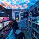 FUSLITE 2026 New 3D Thundercloud LED Light Cotton Lightning Cloud Colorful Atmosphere Night Light, DIY Creative Cloud Lights Gaming Room Garage Club Bar dj Party Light, Restaurant, 32 Feet