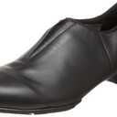 Bloch Dance Women's Tap-Flex Leather Slip On Tap Shoe (9, Black)