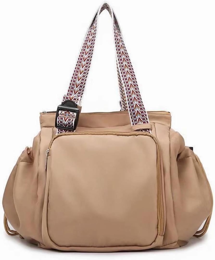 Everyday Bag, Large-Capacity Multifunctional Travel Organizer Handbag Crossbody Shoulder Tote Bag