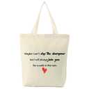 ZuEiiDop Friendship Canvas Tote Bag Gift for Bestie Tough Time Divorce Miscarriage Gift for Friend in Need BFF Sister Emotional Support Comfort Gifts for Women Reusable Grocery Beach Bag with Handles