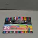 Nicecho 24 Colors Dual Tip Art Markers Pens for Adult Coloring Books, Brush and Fineliner Tip Art Suppliers for Journaling Note Taking Lettering