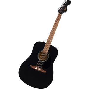Fender California Debut Redondo Series Acoustic Guitar, Beginner Guitar, Black