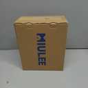 MIULEE Velvet Curtains 84 inches 2 Panels - Luxury Blackout Curtains for Bedroom Living Room Thermal Insulated Super Soft Window Drapes Rod Pocket & Back Tab, Olive Green, W52 x L84 inches