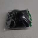 SHENHE Men's Skeleton Pattern Cardigan Sweaters Long Sleeve Unisex Outwear Knitted Coats (Medium, Black)