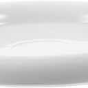 Amosfun Ceramic Pasta Food Tray Munchies Dinner Plate - 7.6 Inch Ceramic Dish Plate Key Jewelry Trinkets Storage Tray