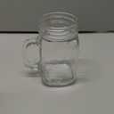 12 Pcs 12 oz Mason Jar Drinking Glasses No Lids Mason Jar Mugs with Handles Drinking Jars Glass Cups for Kitchen Bar Beer Coffee Cold Beverages Cocktails Juice Smoothie DIY