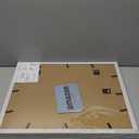 16x20 Picture Frame with Mat for 11x14 Set of 3, Rustic White Wood Grain 16x20 Frames for Wall Mounting (3 Pack, White)