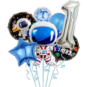 1st Birthday Party Sign, Outer Space Themed Party Balloons, Astronaut Spaceman Helium Foil Balloons For Baby Shower Party, Birthday Party Decorations 1st Birthday Party Sign, Outer Space Themed Party Balloons, Astronaut Spaceman Helium Foil Balloons For Baby Shower Party, Birthday Party Decorations