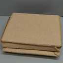 Dog Stairs with Storage, 3Step Sturdy Dog Steps for Small Medium or Large Older Dogs Cats, Folding Pet Stairs Climbing Sofas, high beds, Windows and Cars (Beige, No Condo,16.7" H)