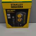 Stanley FATMAX PCI140 140W Power Inverter: 12V DC to 120V AC Power Outlet with Dual USB Ports