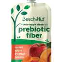 Beech-Nut Fruit & Veggie Blends with Prebiotic Fiber, Stage 4, carrot, apple & sweet potato Toddler Food, 3.5 oz Pouch, BB Date 01 Nov 2026