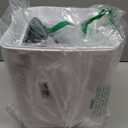 Bathroom Trash Cans with Lid Touchless Automatic Motion Sensor 4 Gallon Small Garbage Can, Smart Electric Plastic Narrow Garbage Bin for Living Room Bedroom Office Kitchen (White)