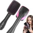 Blow Dryer Hair Straightener Brush, 1 Step Ionic Hair Straightener Brush Hair Dryer Hot Air Brush, Negative Ion Hair Dryer Brush, Brush Blow Dryer Hair Styling Tool Smooth Hair for All Hair Types
