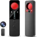 Hidden Camera Detectors - 2025 Upgraded GPS Tracker Detector - Bug Sweeper Detector and Camera Detector - RF Detector Spy Camera Finder for Travel, Hotels, Home, Office and Car - Black