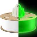 DURAMIC 3D PLA Glow Green in The Dark Filament 1.75mm 1Kg, 3D Printing Luminous Filament 1.75mm Dimensional Accuracy +/- 0.02 mm, Fit Most FDM 3D Printers