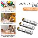 3 x 3-Pack Tape Measure Body Double Scale Soft Measuring Tape 60inch (150cm), Flexible Sewing Cloth Craft Fabric Ruler for Body Measurements & Weight Loss, Accurate & Easy to Read Large Clearly Numbers