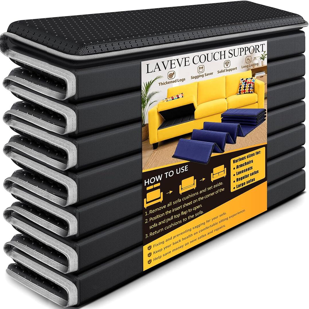 LAVEVE Heavy Duty Couch Cushion Support Board for Sagging Sofa, 24''x72'', 72" x 24" - Deep Couch