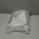 Clear Vinyl Tarp, 5' X 7', 14 Mil Clear Tarps Heavy Duty Outdoor Garden Rainproof Covering with Grommets, 420g/m Tear Resistant PVC for Camping, Greenhouse, etc.