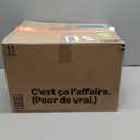 4ft Christmas Tree Pre-Lit Artificial Mini Trees with Gold Pot Base, Flocked Snow Warm White and Colorful Lights Pine Cones, for Entrances, Home Decorations Holiday Decor