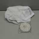 yotache White Reversible Left Right Side Opening Magnetic Screen Door Fits Door Size 36 x 80, Top Middle Anti-Tearing Net Curtain, Actual Screen Size 38" x 81"