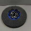 183050B - 12" x 1-3/4" x 2", 1/2", 5/8" Crimped Wire Wheel, .014 Carbon Steel