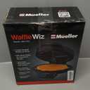 Mueller Heart 5 Waffle Maker, Waffle Iron, Adjustable Browning Control & Nonstick, Cool Touch Handle, Easy to Clean, Small Kitchen Appliances