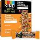 KIND Seeds Fruit & Nuts Snack Bar, Orange Cranberry | 5g Protein, High Fiber, Gluten Free Bars, 1.4 OZ, 12 Count, Best Buy Dec 2, 2025