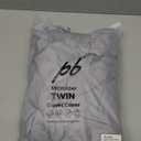 Pure Bedding Duvet Cover Twin/Twin XL Size - 2 Pieces Extra Soft Bedding Set, Includes 1 Twin Duvet Cover 68x90 Inches with Zipper Closure & 1 Pillow Sham, Comforter Not Included, Light Grey