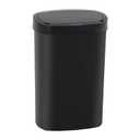 Automatic Motion Sensor Bathroom Trash Can with Lid, 13 Gallon Touchless Trash Bin, Smart Dog Proof Garbage Can, Touch Free Waste Basket for Toilet, Office, Bedroom,Black
