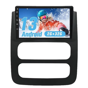 9 inch Upgrade Stereo Radio for Dodge RAM 1500 2500 3500 2003 2004 2005，Android 13 Car with Wireless CarPlay Andriod Auto Double Din GPS AHD Backup Camera Mic