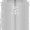 Takeya 885395541457 Tritan Bottle, Straw Lid and Extra Large Carry Handle Stormy Black 64oz (Multi)
