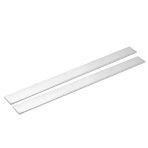 uxcell Square Aluminum Flat Bar, 2Pcs 1/8" Thick 1" Width 12" Length Square Aluminum Bar 6061 Aluminum Flat Plate, 3 x 25 x 305mm T6511 Solid New Mill Stock for Industrial Building