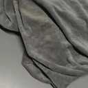 Lellen Velvet Stretch Wingback Chair Cover Slipcover - Reusable Protector Cover for Dining Room Banquet Home Decor etc Machine Washable Hand Washable (Silver Grey, 1PC)