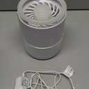 Katchy Duo  Indoor Fly Trap with Scent Pod  Day & Night Effective  Mosquito, Fruit Fly, Gnat & Small Moth Killer  Non-Zapper Trap with UV Bug Light & Fan Suction (White)